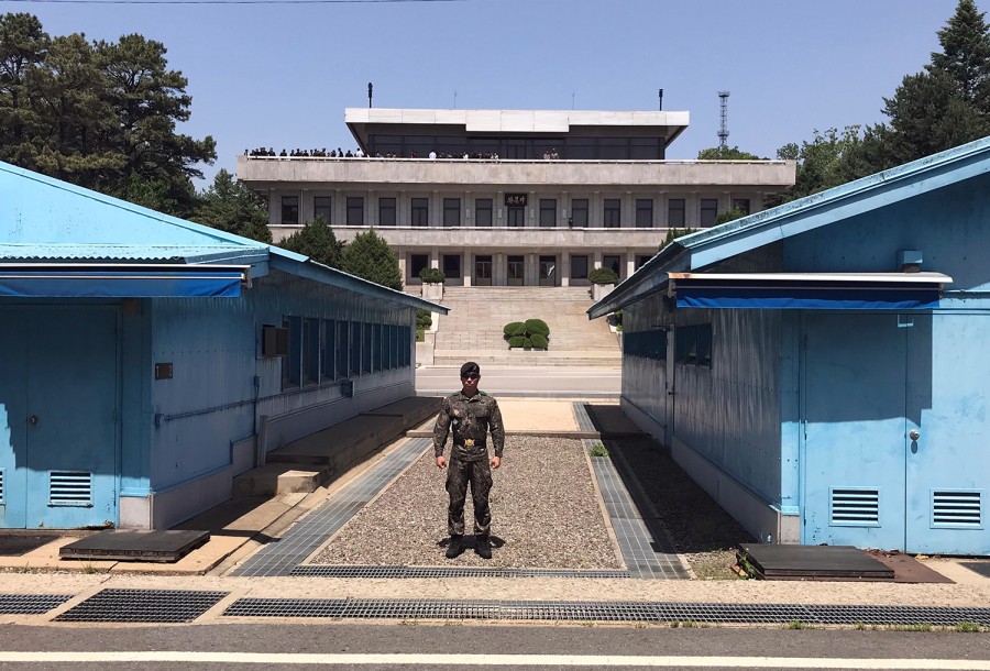border of south korea